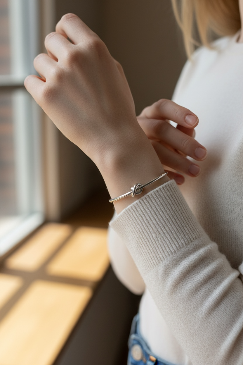 Love me Knot Cuff Bangle