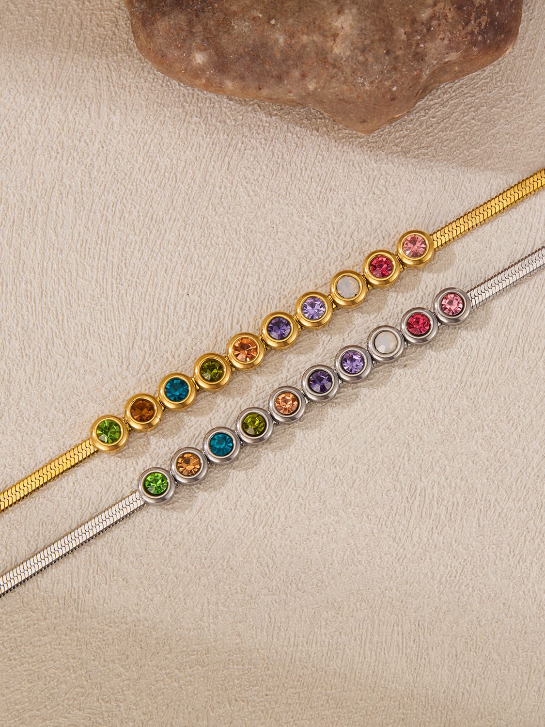 18K Gold Plated Titanium Bracelet