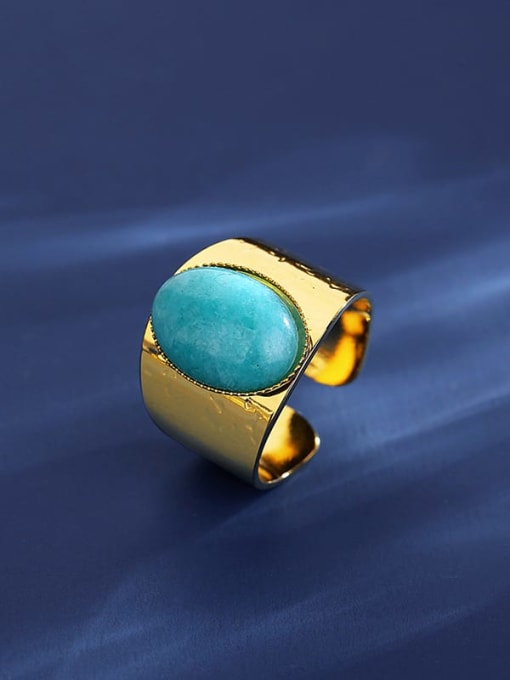 Elysian Blue Adjustable Ring