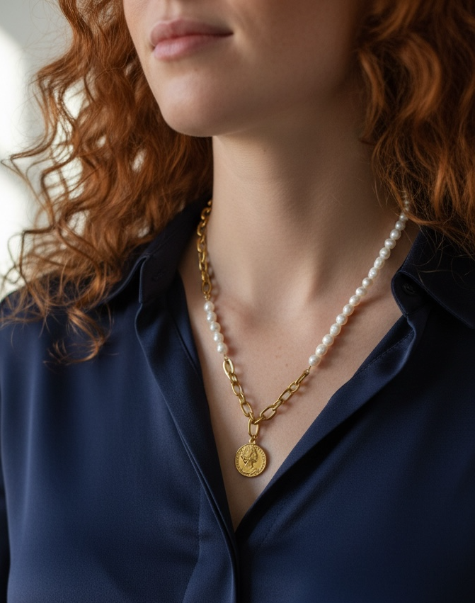 The Golden Token Necklace