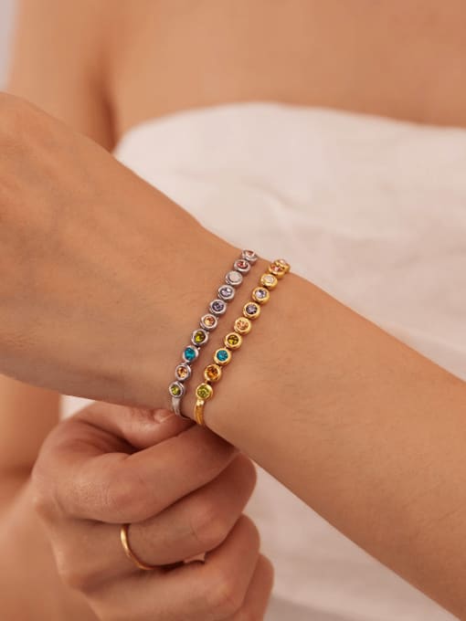 18K Gold Plated Titanium Bracelet