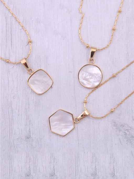 Dainty Geometric Shape Necklace