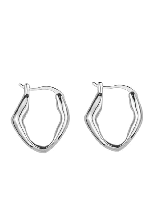 Wavy Hoop Earrings