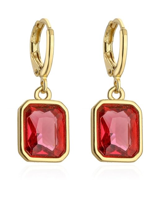 18K Gold Plated Luxury Glass Stone Earring - Twinkle Charm