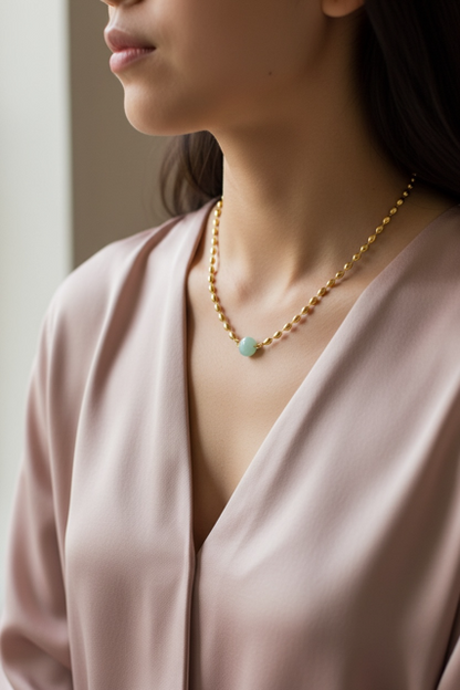 Tidal Green Necklace
