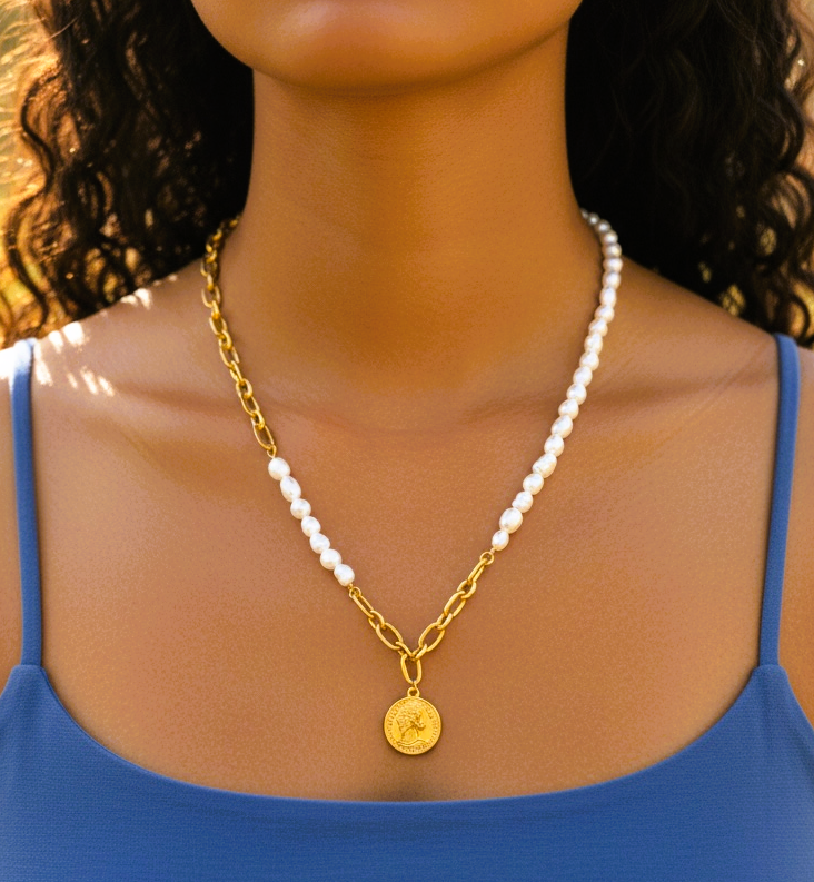 The Golden Token Necklace